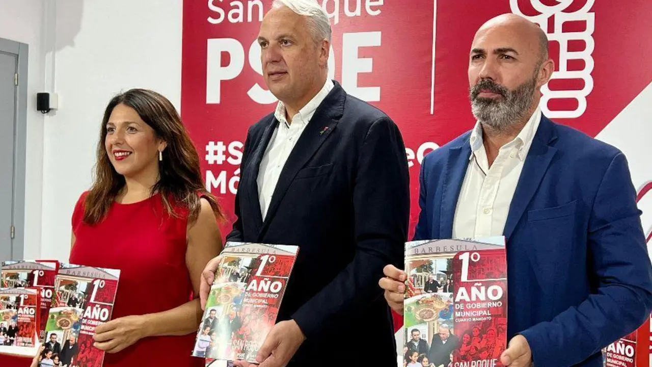 Presentaci&oacute;n de la publicaci&oacute;n de balance del PSOE de San Roque. - AI