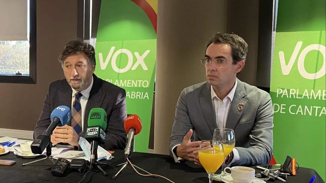 Crist&oacute;bal Palacio (izda) y Armando Blanco (derecha). - Vo
