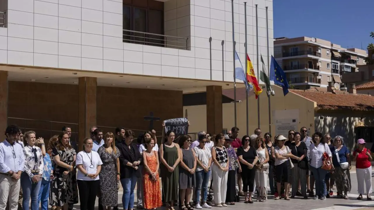 Dolor silencioso en Fuengirola. - EFE