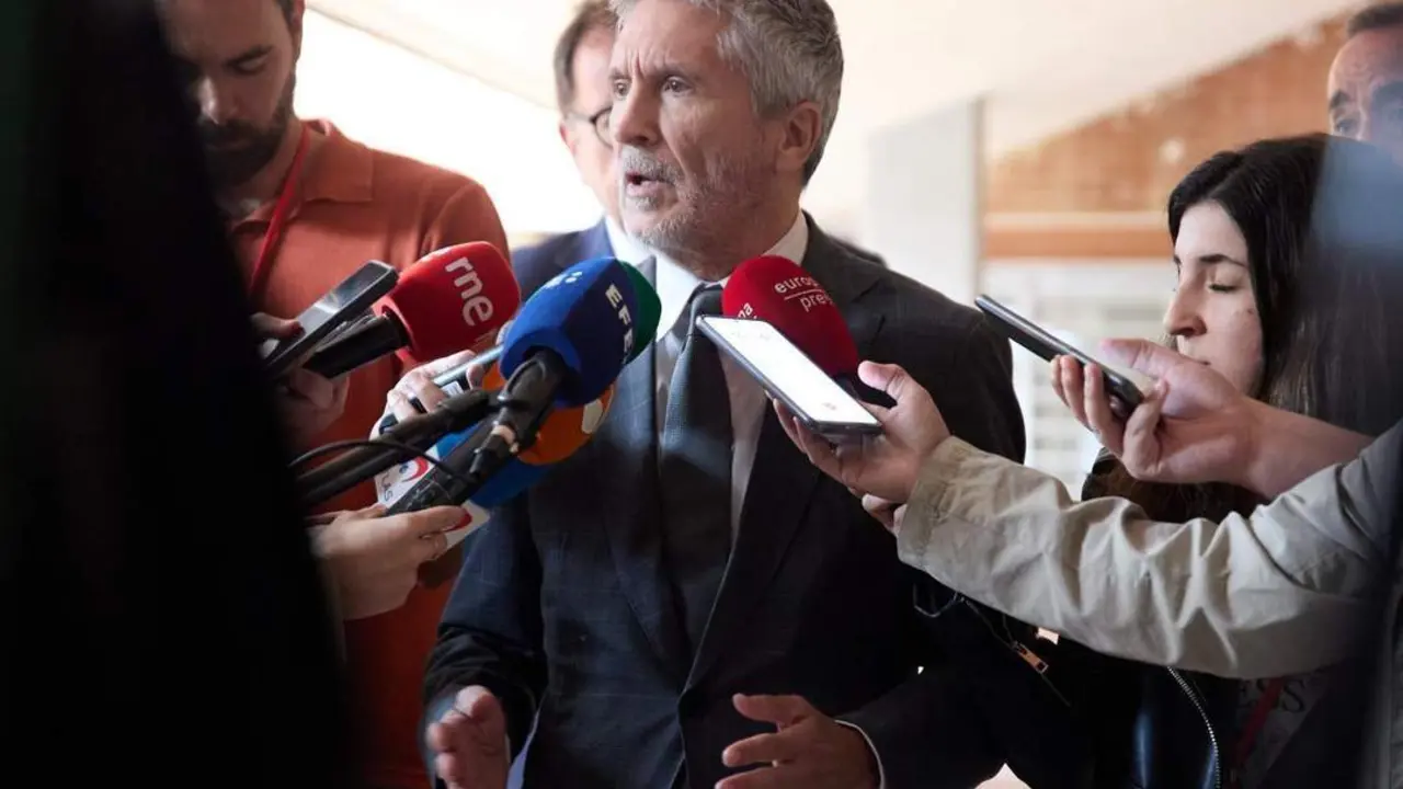 El ministro del Interior, Fernando Grande-Marlaska. - E.P