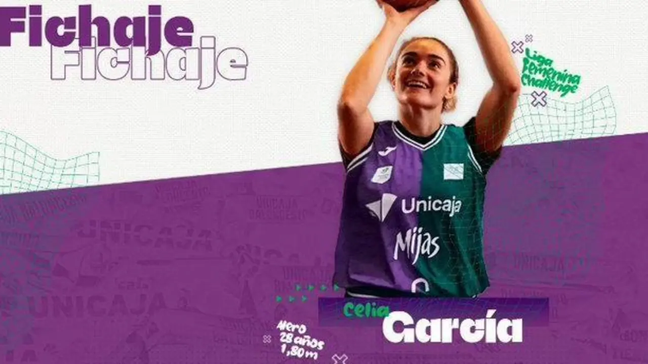 Celia Garc&iacute;a, segundo fichaje del Unicaja LF Challenge. - UNICAJA CB