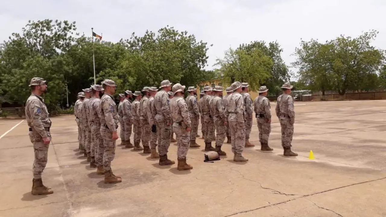 Militares espa&ntilde;oles en Mali en 2019. - VM