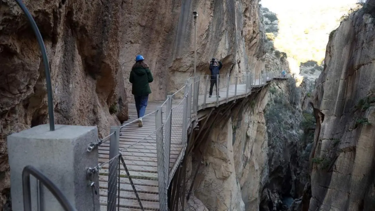 Caminito del Rey (archivo). - &Aacute;lex Zea/Europa Press