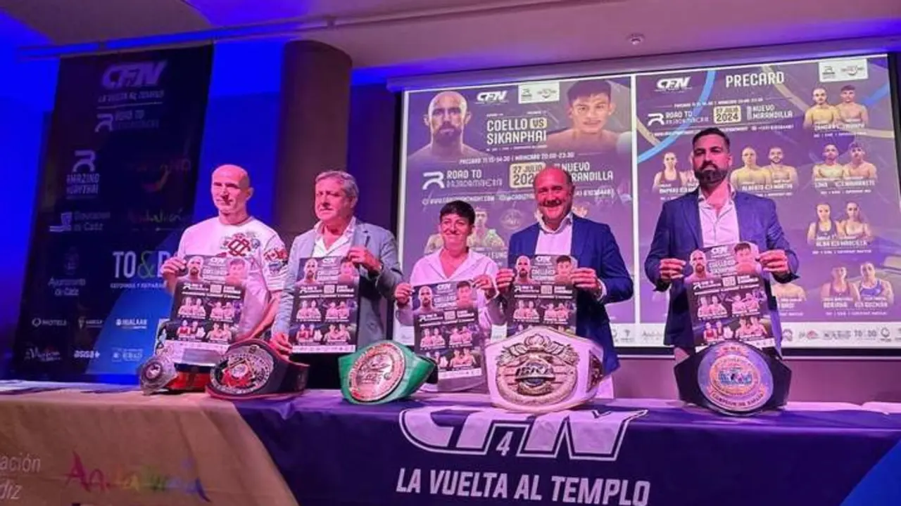 Presentaci&oacute;n de la C&aacute;diz Fight Night 4. - CFN