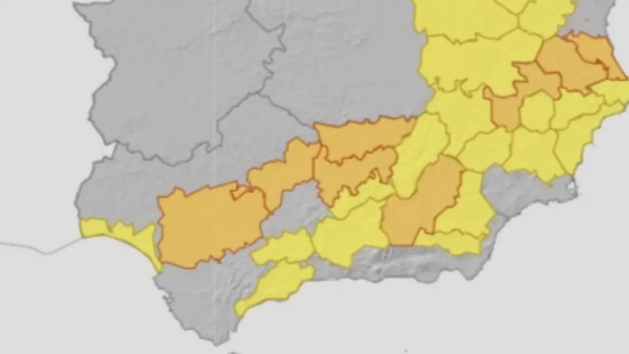 Aviso amarillo en la costa onubense - Aemet