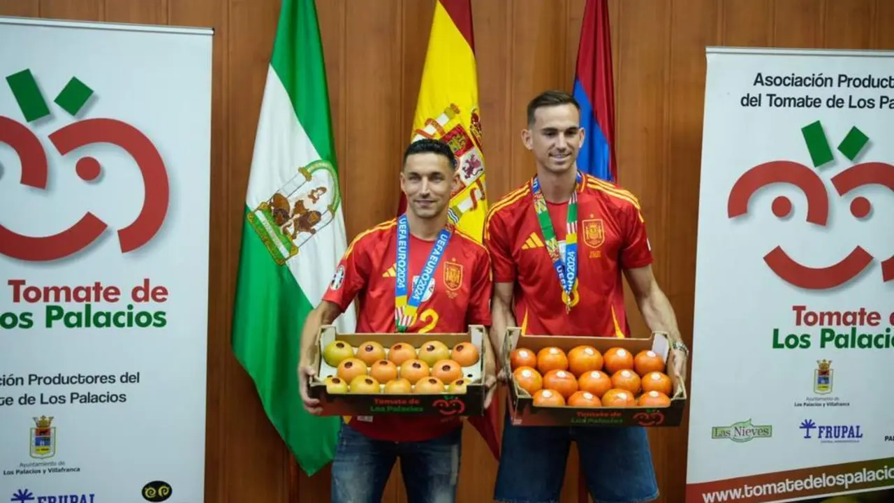 Los futbolistas del Sevilla y del PSG, Jes&uacute;s Navas y Fabi&aacute;n. - efe