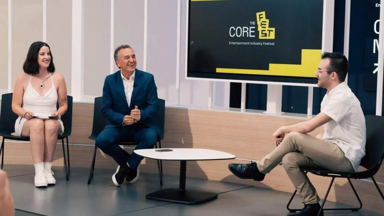 Charla con Roberto Brasero, padrino de The Core Fest 2024. - Foto de The Core