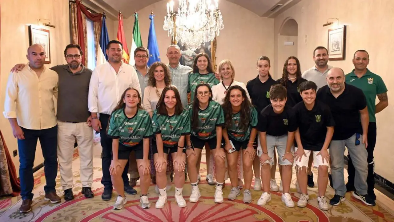 Imagen de la recepci&oacute;n del Guadalcac&iacute;n FSF. - jerez.es