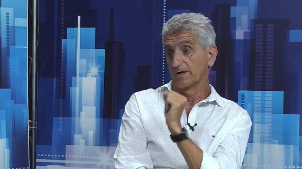 Durante la entrevista en 7TV M&aacute;laga. - Pablo Ruiz