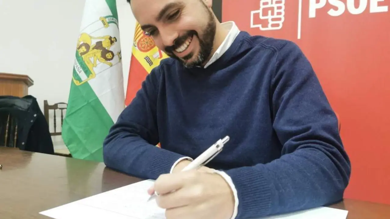 Antonio Gonz&aacute;lez, portavoz del PSOE en Vejer - Perales