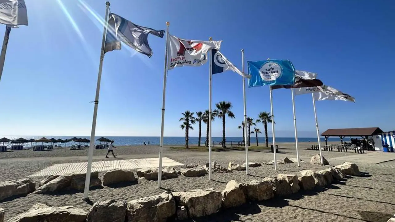 Imagen de la playa de Torre del Mar - Redacci&oacute;n