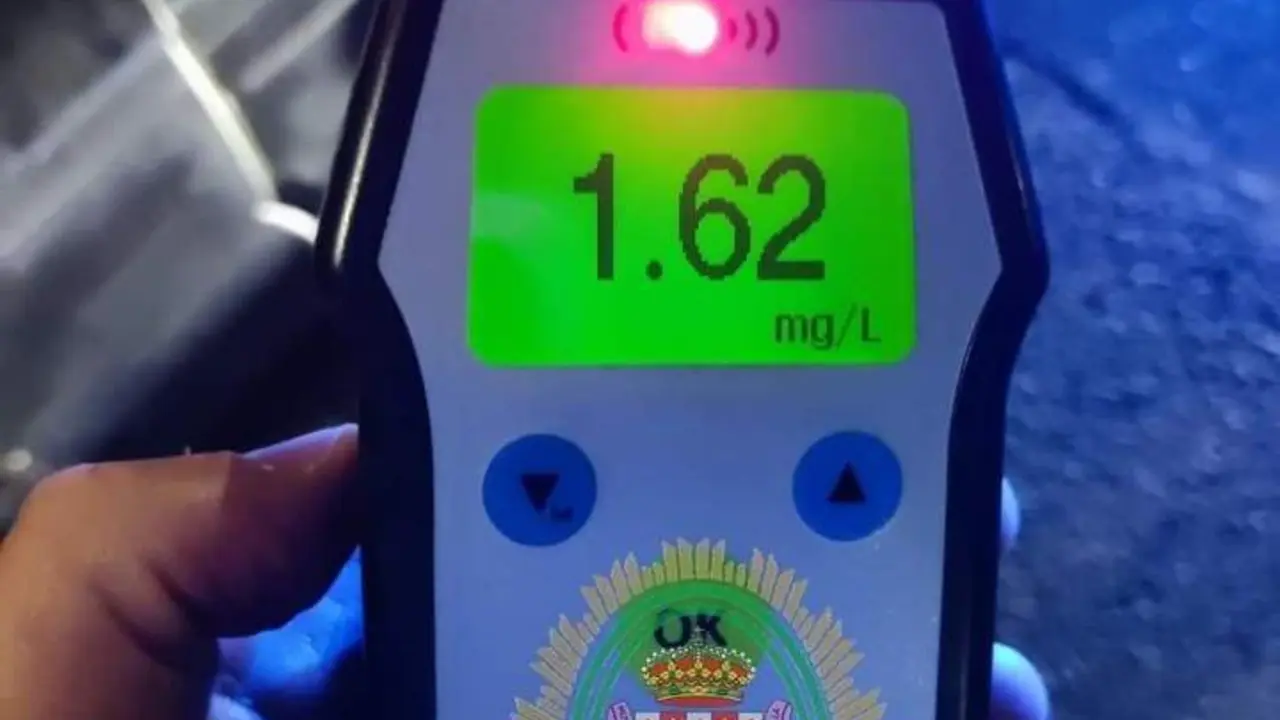 Resultado del alcohol&iacute;metro. - EP