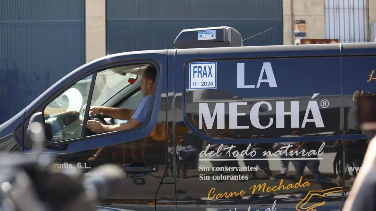 Una de las furgonetas de La Mech&aacute;. - EP/Archivo