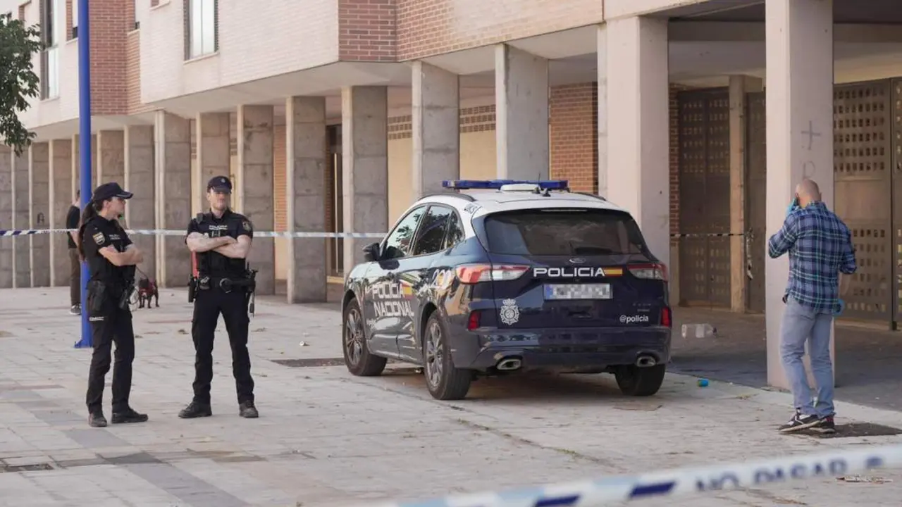 Agentes en las inmediaciones tras hallarse el cuerpo de la mujer, - Europa Press