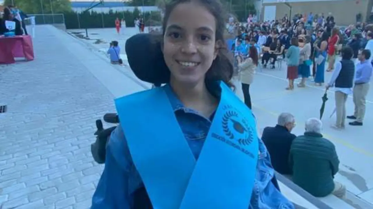Gema Canales, en su graduaci&oacute;n. - EP