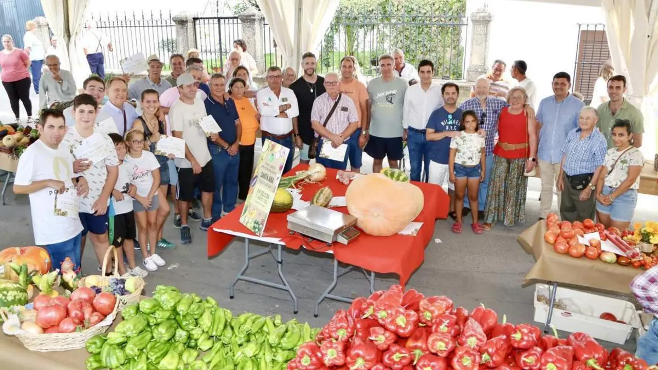 Entrega de premios del XXI Concurso de Hortalizas, en Santa Ana.  - 