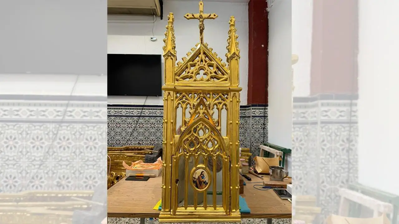 Sagrario de la Capilla completamente restaurado - CEDIDA