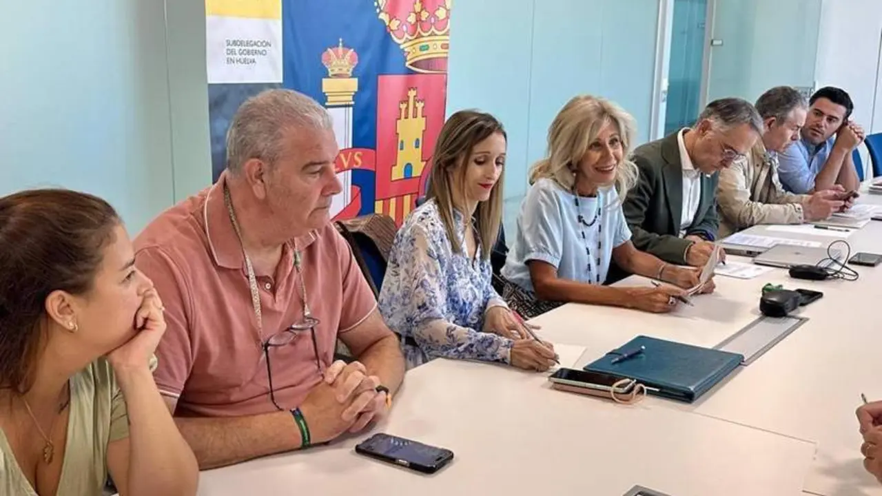 Teuni&oacute;n Comisi&oacute;n Flujos Migratorios Huelva - Subdelegaci&oacute;n del Gobierno