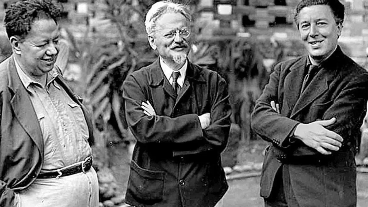 A. BRETON, TROTSKY Y DIEGO RIVERA EN M&Eacute;XICO - 