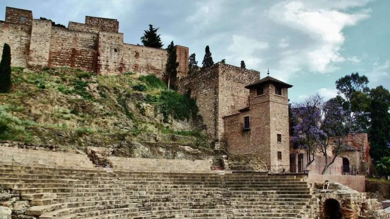 Teatro Romano y entrada a la Alcazaba malague&ntilde;a. - EP