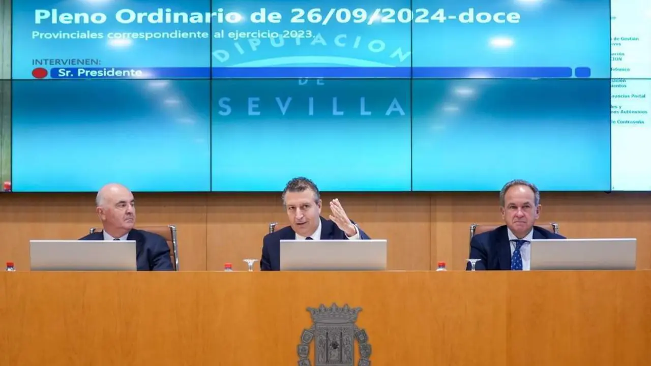 Fern&aacute;ndez durante el Pleno. - ep