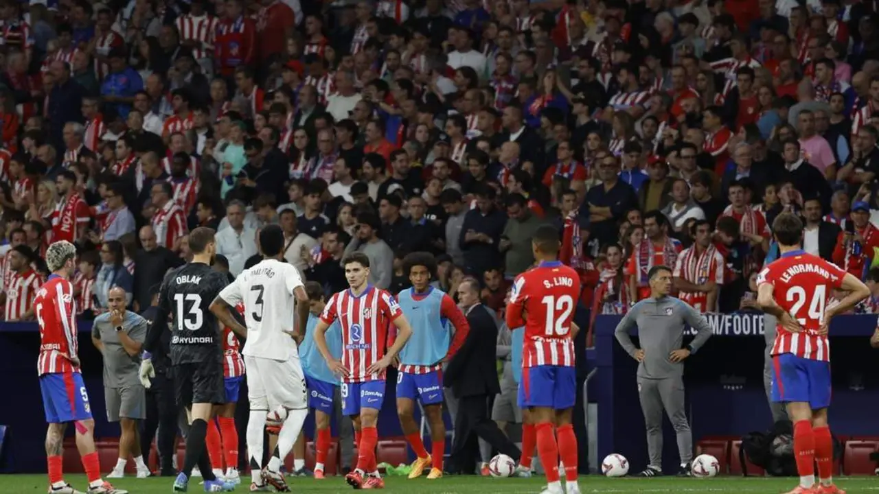 El derbi madrile&ntilde;o. - EFE