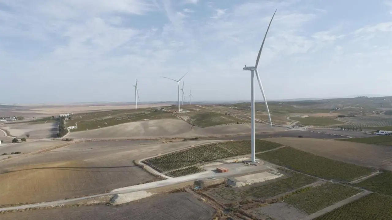 Parque e&oacute;lico del Barroso.  - Andaluc&iacute;a Informaci&oacute;n