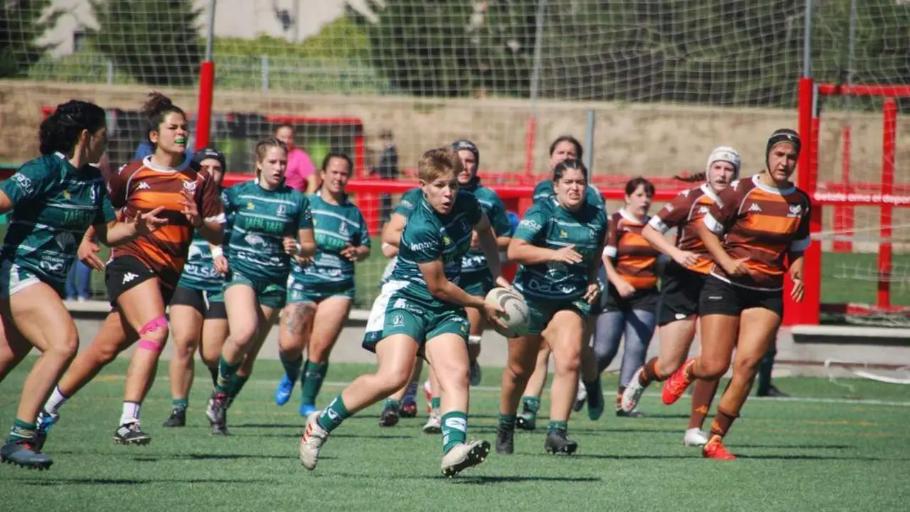 Carmen Carmona ha vuelto al campo tras dos a&ntilde;os en blanco. - JA&Eacute;N RUGBY