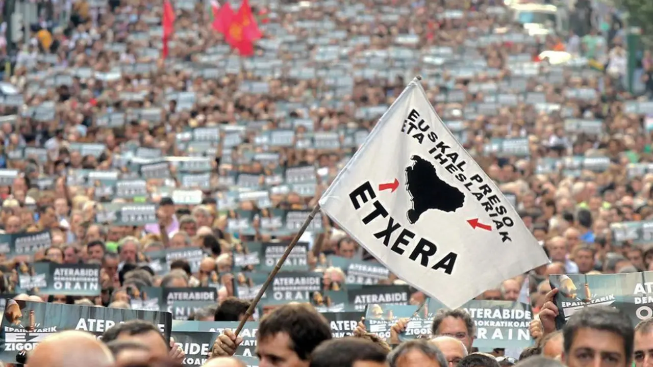 Manifestaci&oacute;n proetarra. - EFE