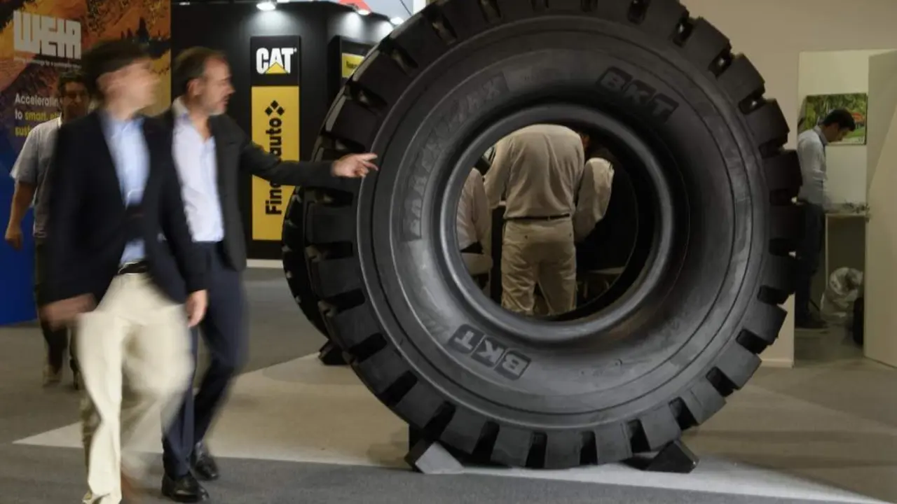 Imagen general del Sal&oacute;n Internacional de la miner&iacute;a MMH. - Efe