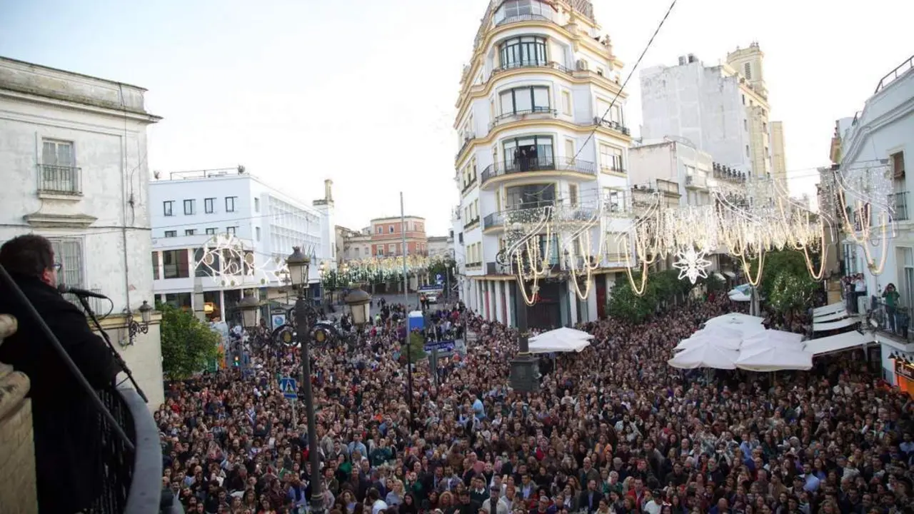 S&aacute;bado de zambombas en el centro de Jerez - Cristo Garc&iacute;a