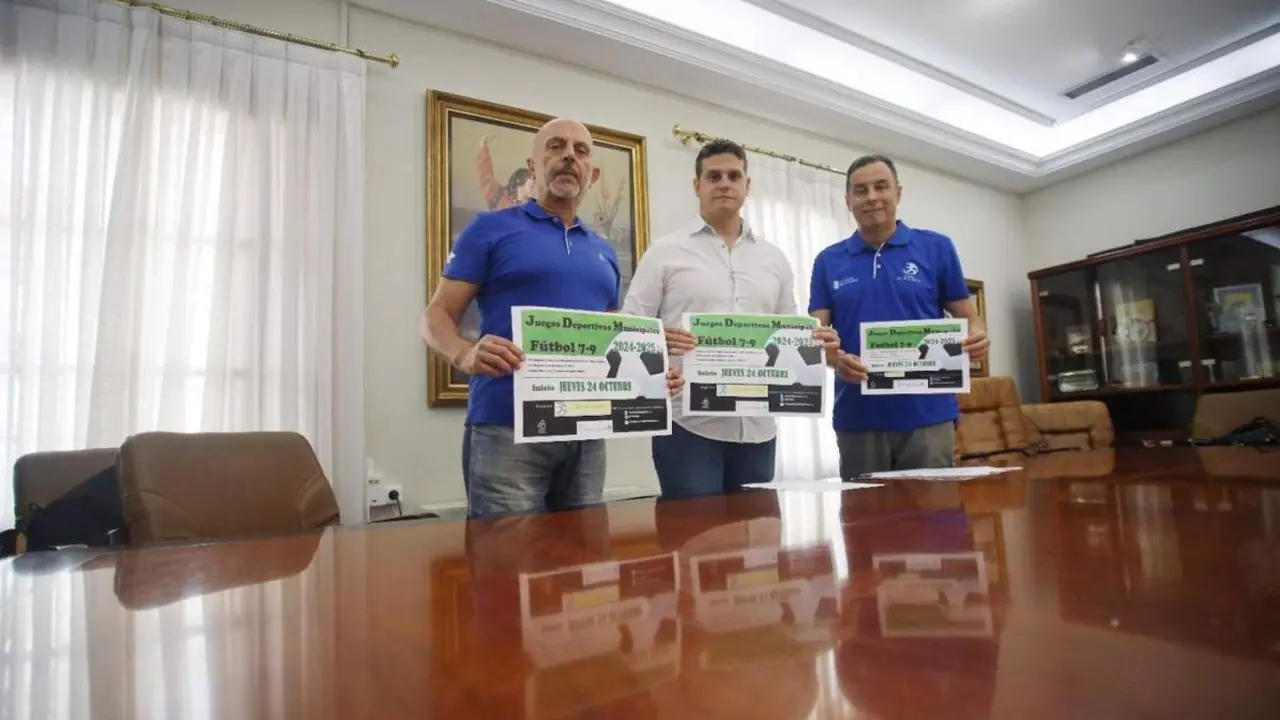 Presentaci&oacute;n de 42&ordm; edici&oacute;n de los Juegos Deportivos de F&uacute;tbol 7. - VB