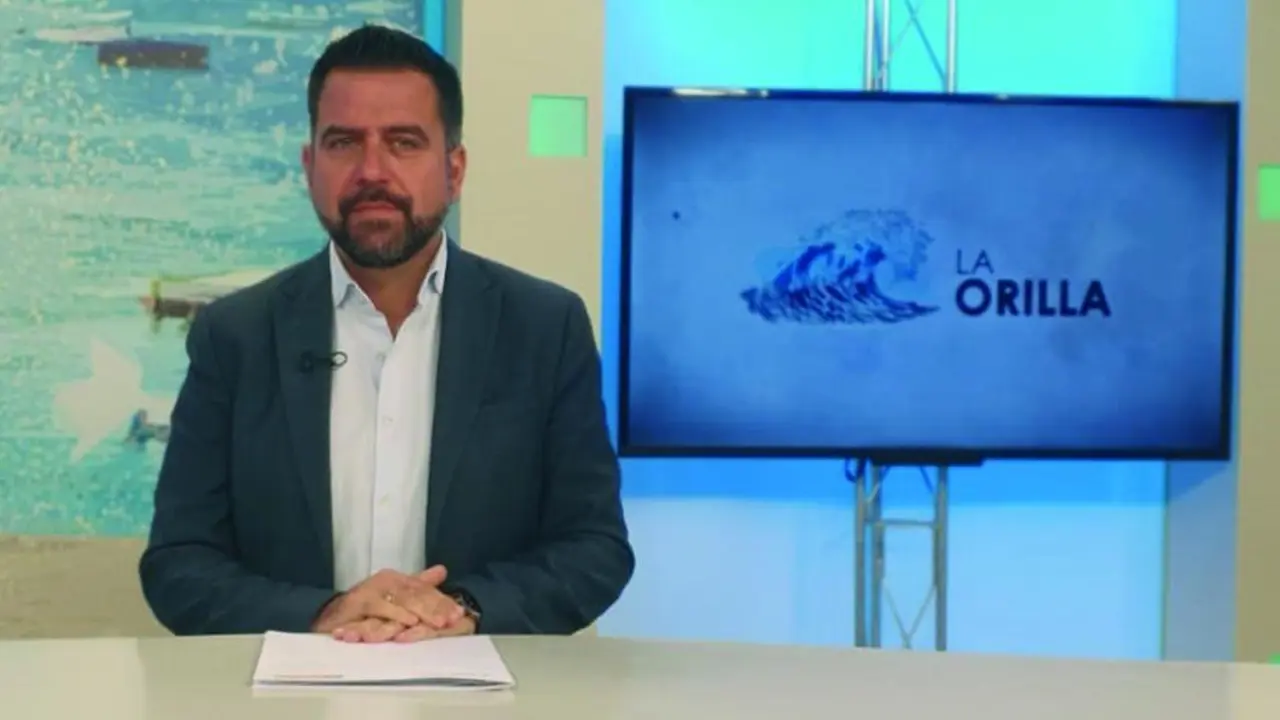 Fran Gonz&aacute;lez, en 7TV. - VIVA