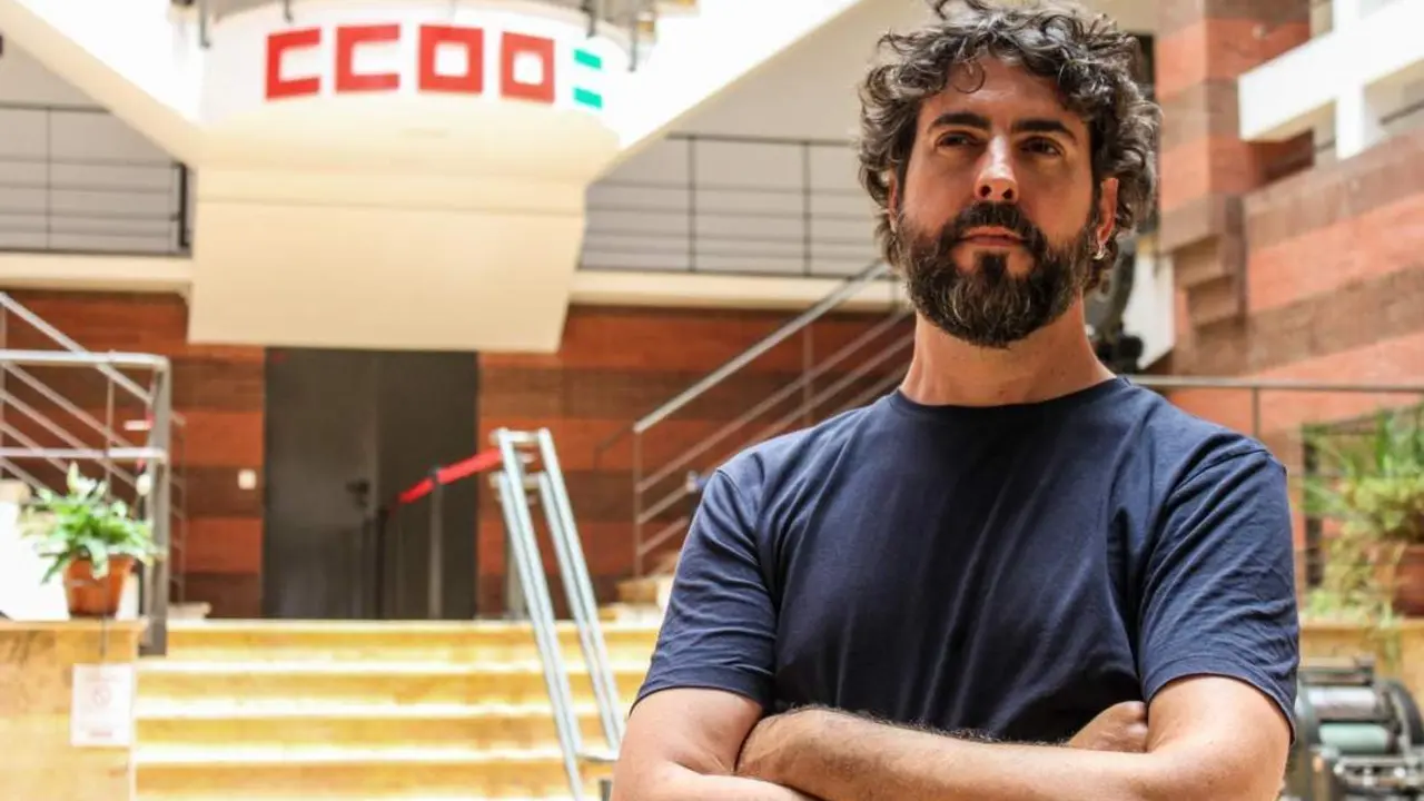 Carlos Aristu, secretario general de CCOO Sevilla.  - CCOO