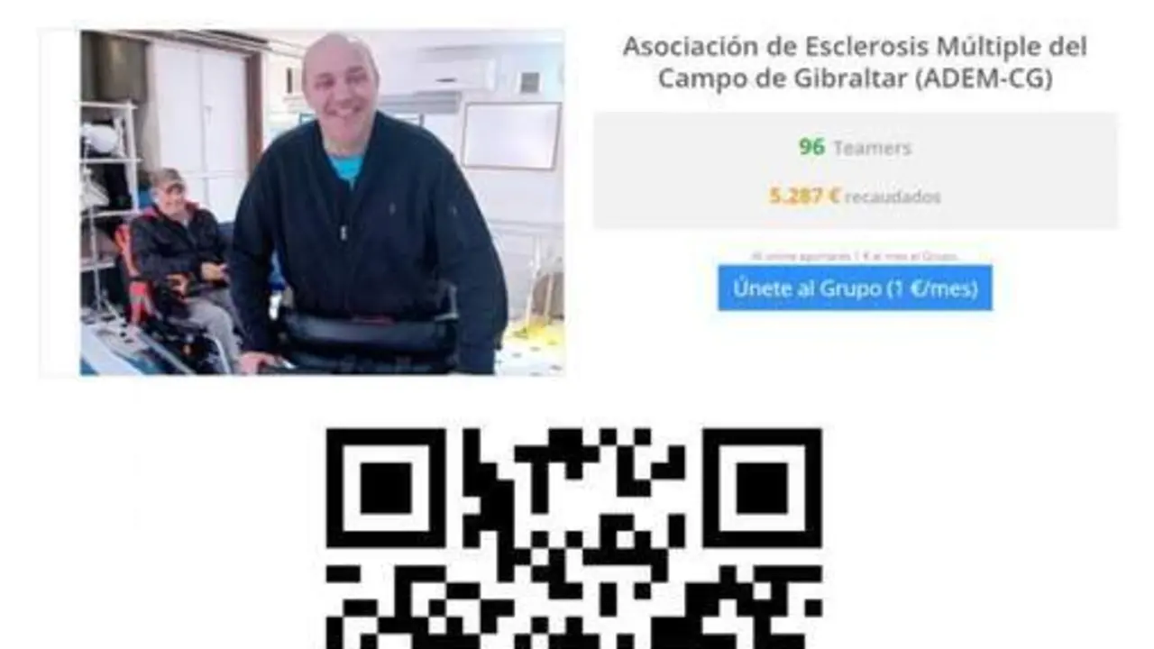 Cartel para colaborar con ADEM-CG. - AI