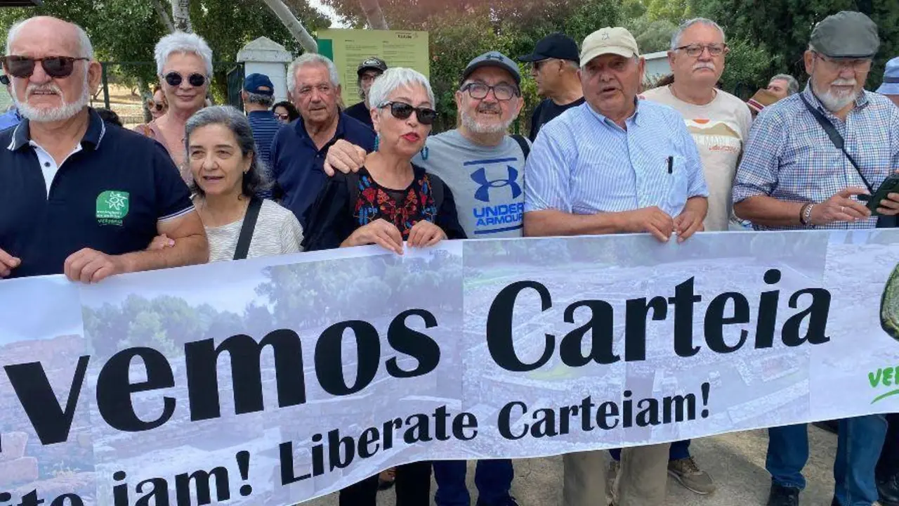 Protesta en favor de Carteia. - Verdemar