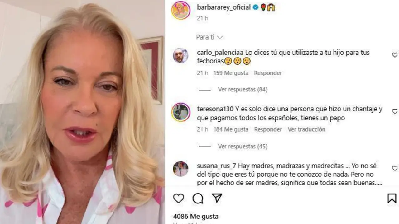 B&aacute;rbara Rey lanza este mensaje en Instagram. - 