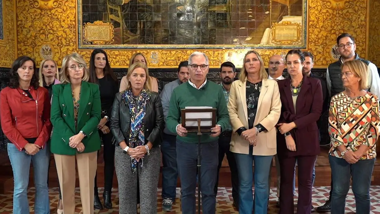 Apoyo sin fisuras del PP algecire&ntilde;o a Landaluce, P&eacute;rez y Pajares tras acusaciones de abuso