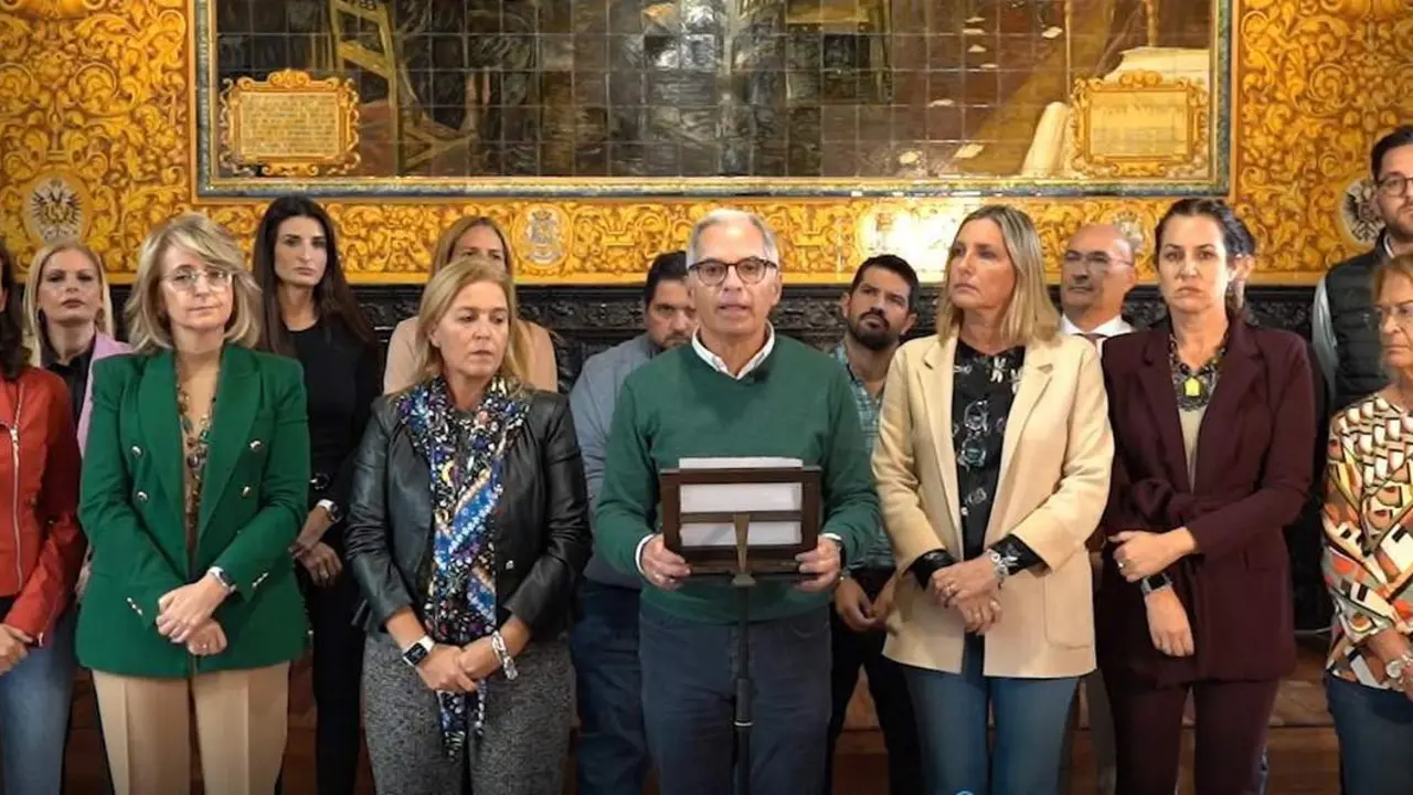 El equipo de gobierno algecire&ntilde;o cierra filas con Landaluce. - AI