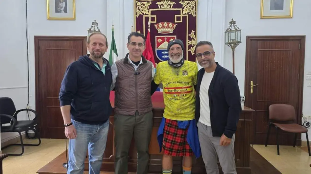 Mario Caballero, Miguel Molina, Manuel Tendallo y Juan Miguel Mu&ntilde;oz - 