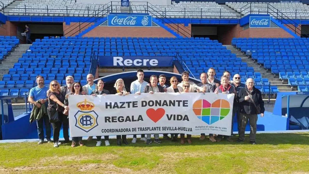 Campa&ntilde;a donaci&oacute;n organos con el Recre - RCH