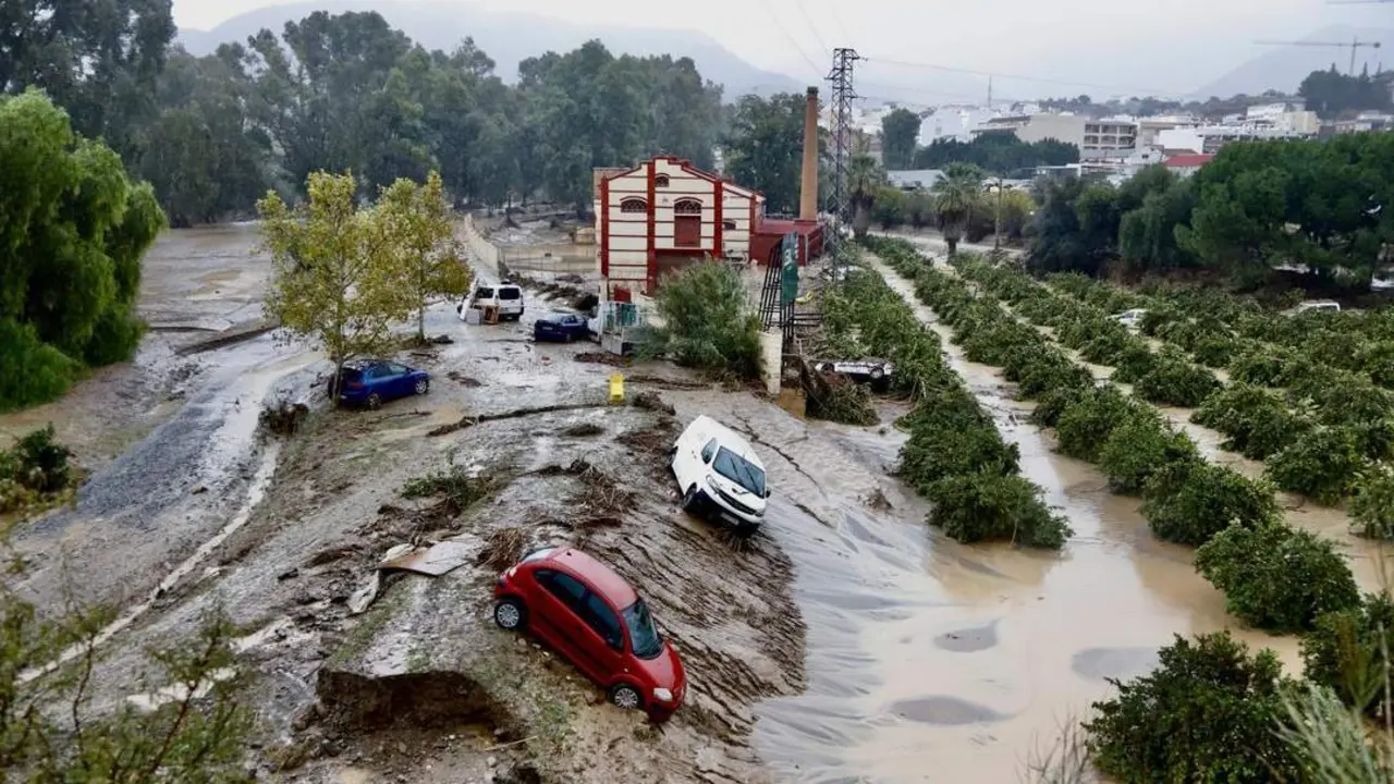 Destrozos por la dana en M&aacute;laga. - &Aacute;lex Zea/Europa Press