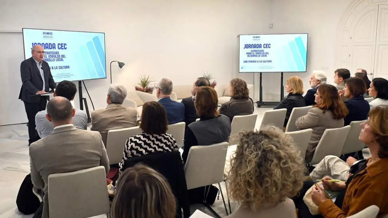 Javier S&aacute;nchez Rojas en la inauguraci&oacute;n de las jornadas - jerez.es