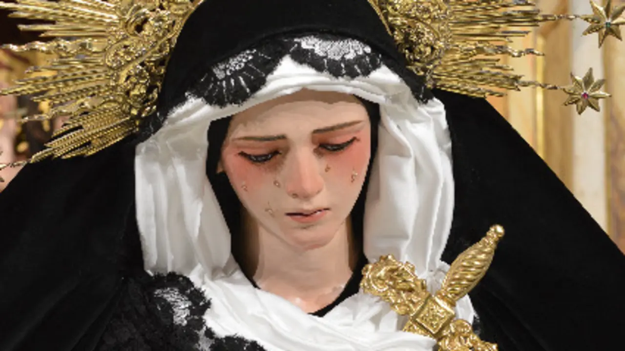VIRGEN DE LOS DOLORES. - HDAD DE CAMAS