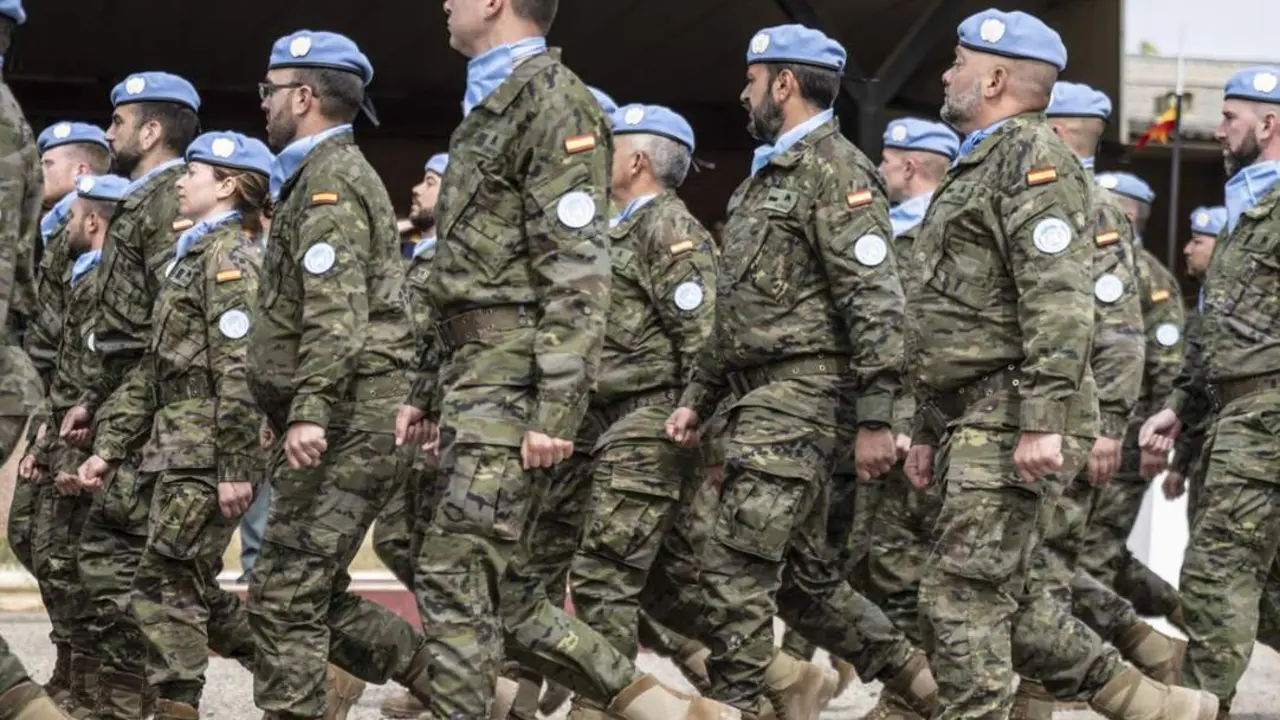 Militares de la Brigada Arag&oacute;n. - EP