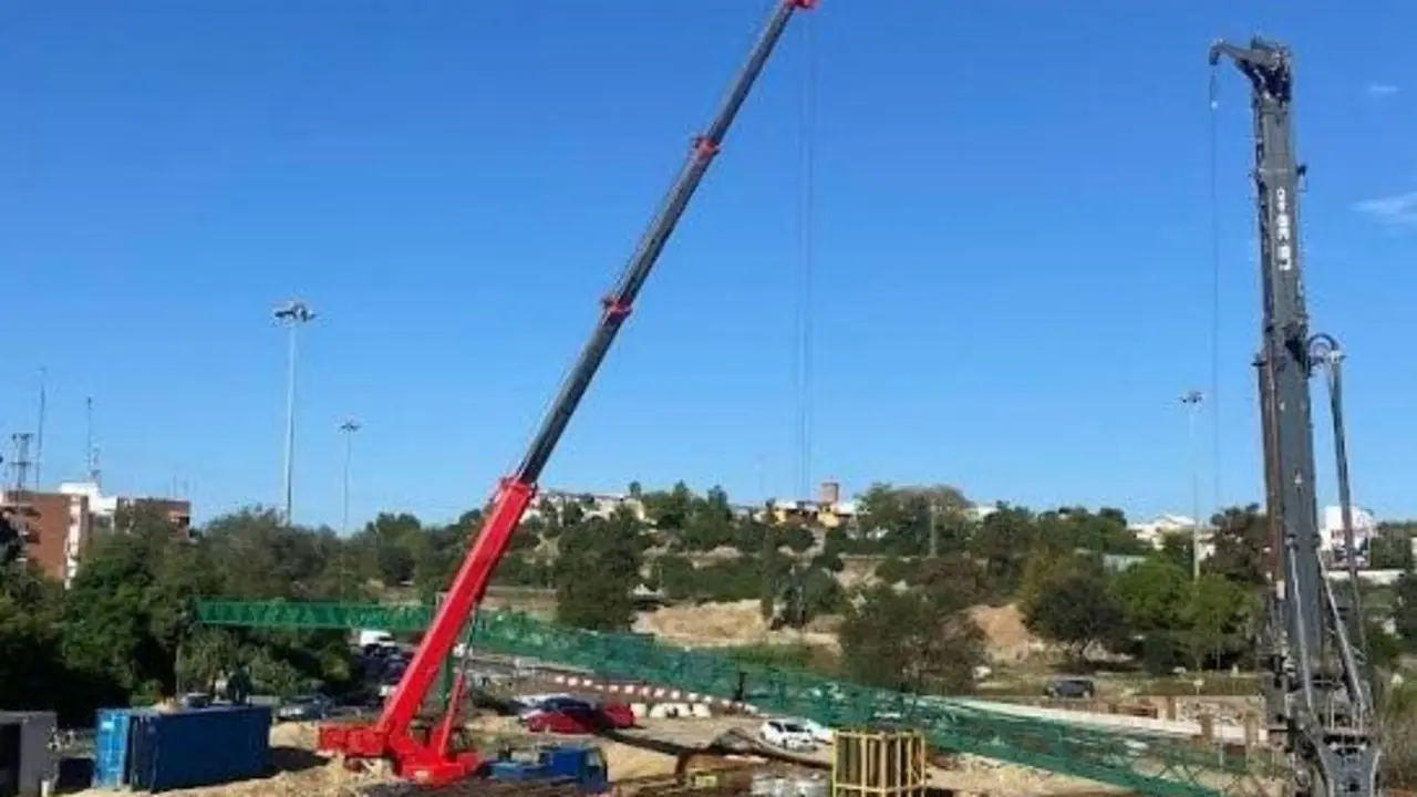 Obras del carril Bus-VAO. - EP