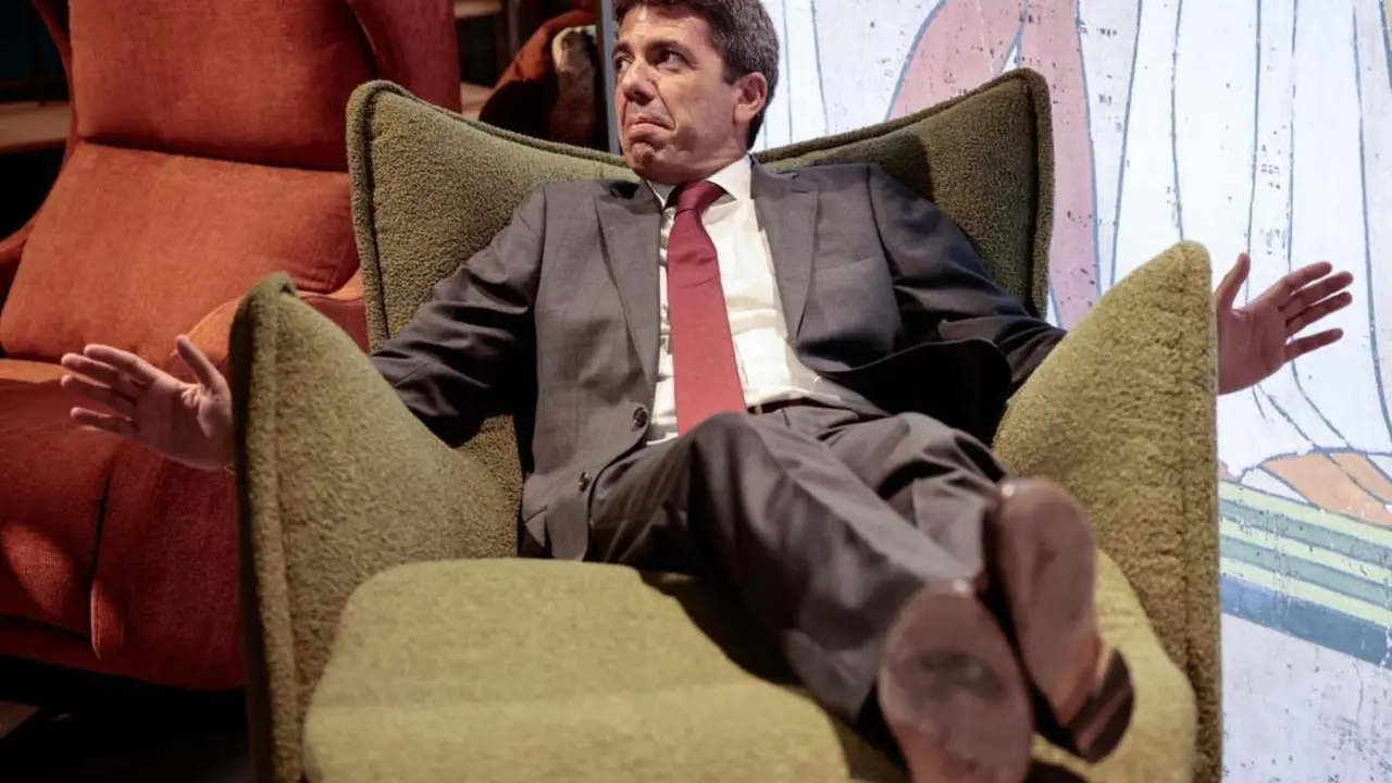 El president de la Generalitat, Carlos Maz&oacute;n - Ana Escobar - EFE