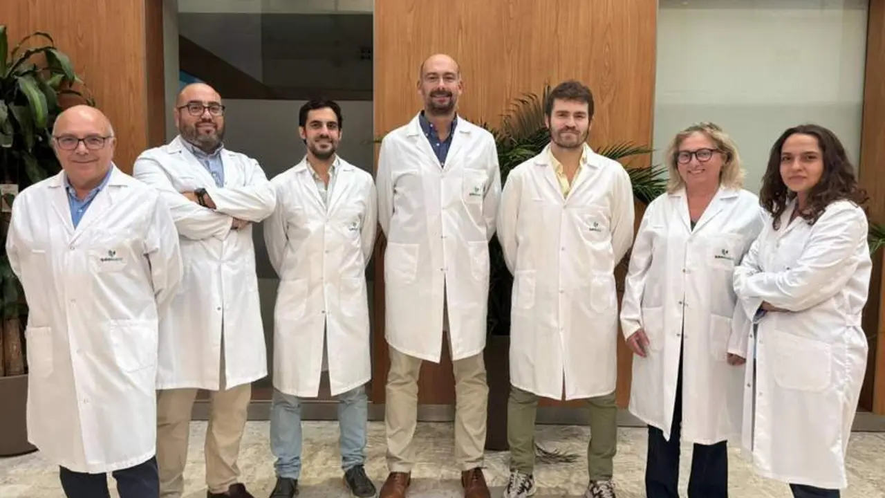 El equipo de Aparato Digestivo y Endoscopia de Infanta Luisa. - QUIR&Oacute;NSALUD