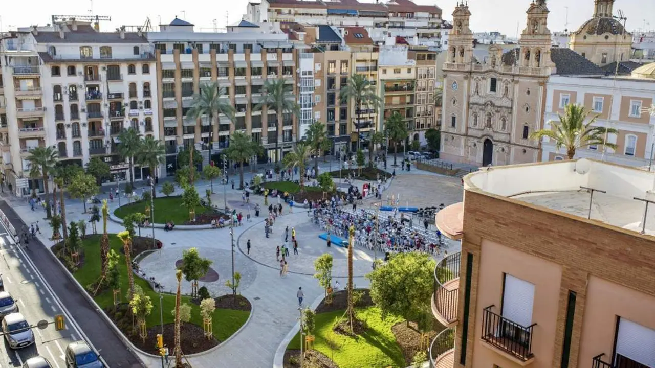 Inauguraci&oacute;n de la plaza de La Merced. - VGPALACIOS