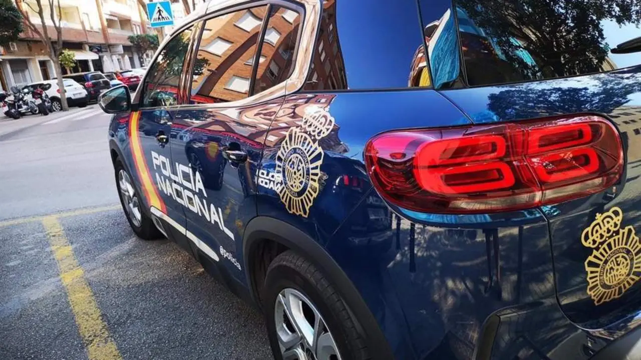 Un veh&iacute;culo de Polic&iacute;a Nacional. - POLIC&Iacute;A NACIONAL